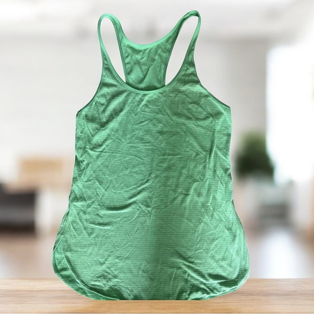 Lululemon Tank Top Green Silverescent Racerback SZ‎ 6